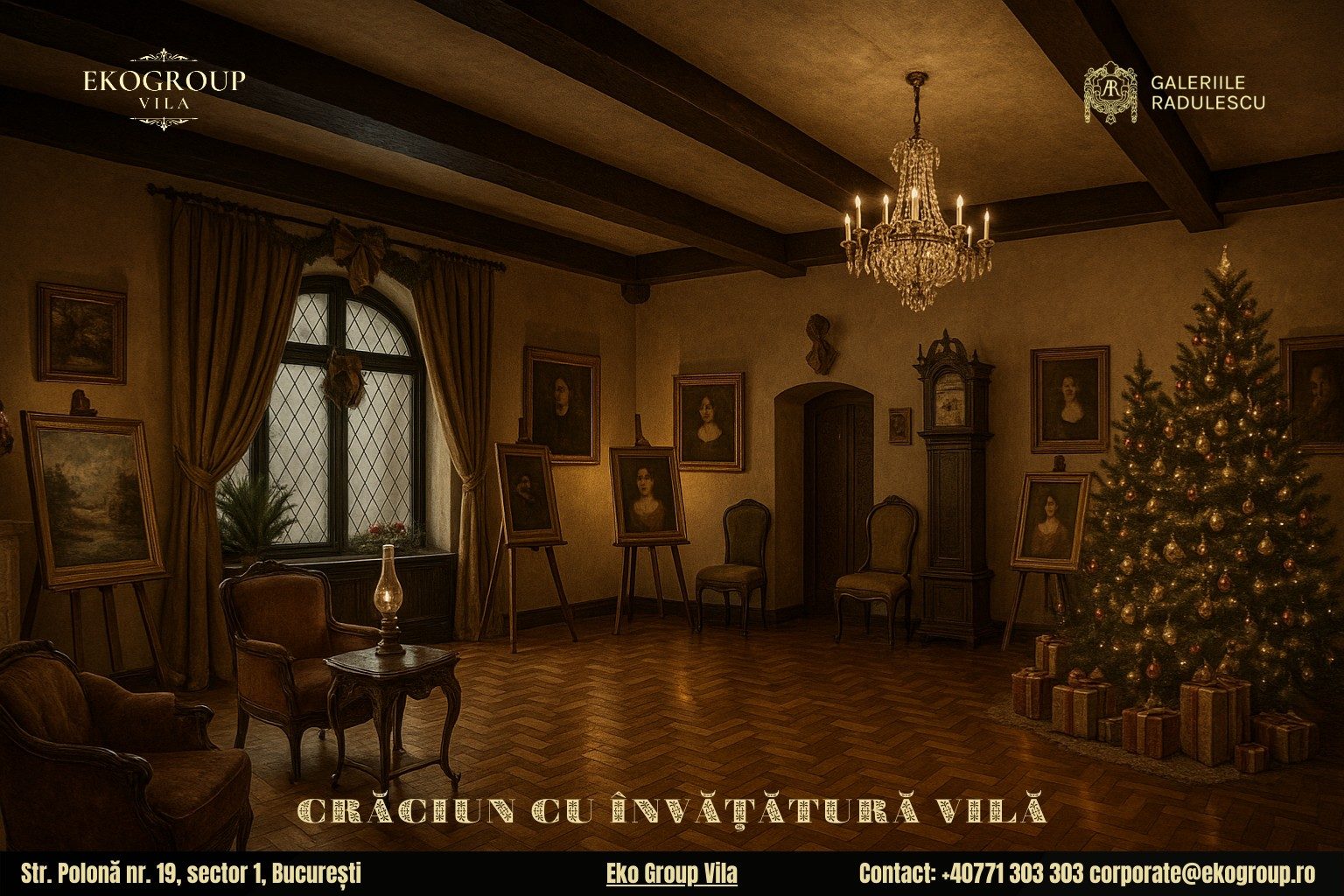 Vacanța de Crăciun în spiritul anilor ’30: o experiență culturală la Eko Group Vila